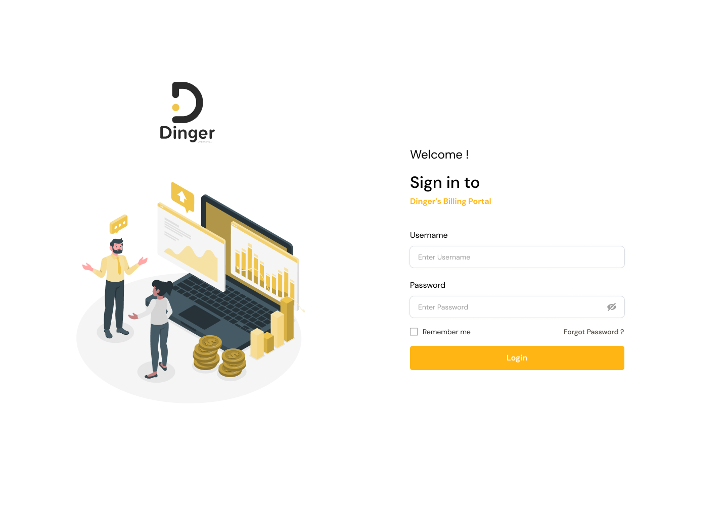 Billing Portal Web App