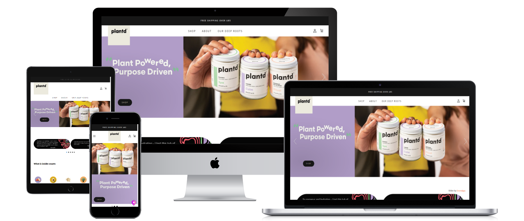 Plantd eCommerce Web App